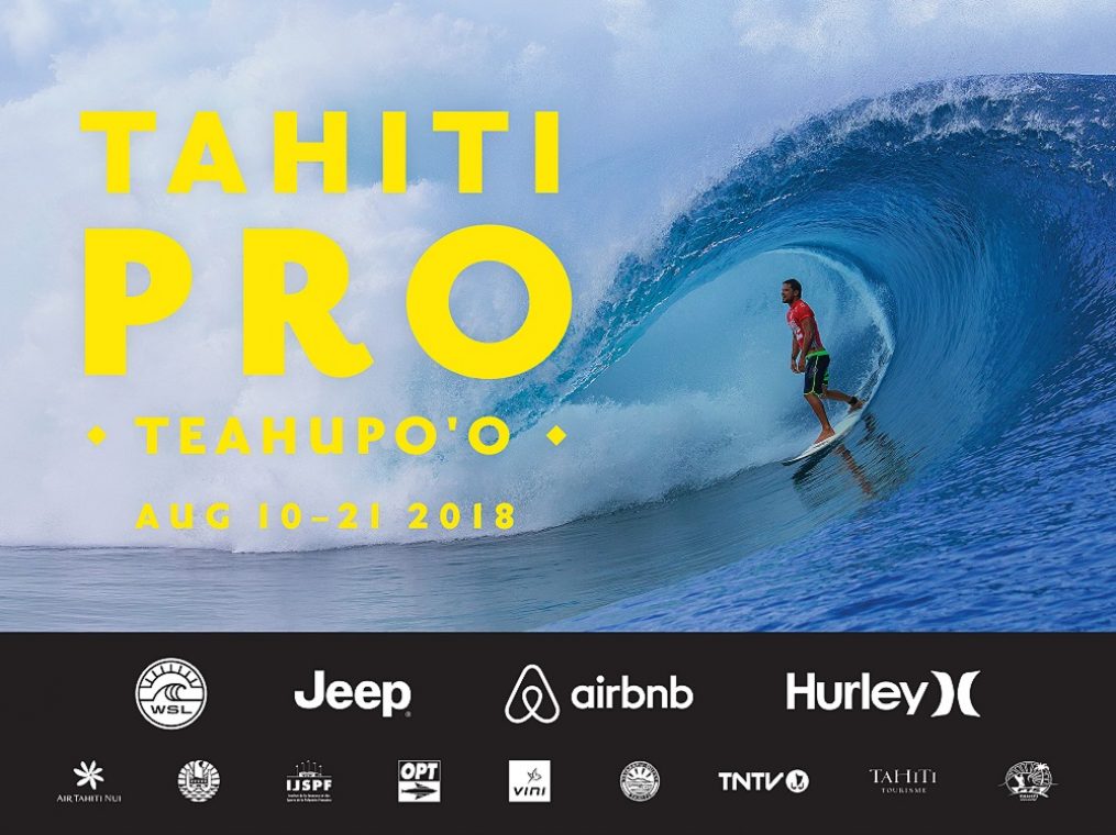 Vini partenaire de la Tahiti Pro Teahupo'o Vini corporate